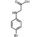CAS 登录号：42718-15-0， N-(4-溴苯基)甘氨酸