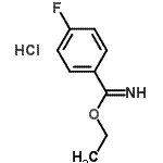 CAS#: 4278-01-7, Ethyl 4-Fluorobenzenecarboximidate Hydrochloride (1:1)