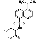 CAS 登录号：42808-14-0， N-{[5-(二甲基氨基)-1-萘基]磺酰基}丝氨酸