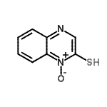 CAS#: 42826-19-7, 2-Quinoxalinethiol 1-Oxide
