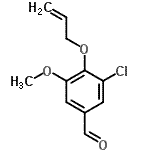 CAS#: 428479-97-4, 4-(Allyloxy)-3-Chloro-5-Methoxybenzaldehyde
