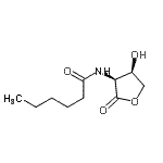 CAS 登录号：428510-08-1， N-[(3S,4R)-4-羟基-2-氧代四氢-3-呋喃基]己酰胺