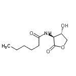 CAS 登录号：428510-09-2， N-[(3S,4S)-4-羟基-2-氧代四氢-3-呋喃基]己酰胺
