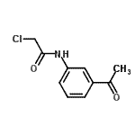 CAS 登录号：42865-69-0， N-(3-乙酰基苯基)-2-氯乙酰胺