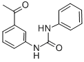 CAS 登录号：42865-77-0， 1-(3-乙酰基苯基)-3-苯基脲
