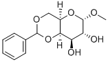 CAS 登录号：4288-93-1， 甲基-4,6-O-苯亚甲基-alpha-D-吡喃半乳糖苷