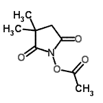 CAS 登录号：428861-30-7， 1-乙酰氧基-3,3-二甲基-2,5-吡咯烷二酮