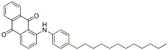 CAS 登录号：42887-26-3， 1-[(4-十二烷基苯基)氨基]蒽醌