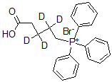 CAS 登录号：42932-63-8， (4-羧基丁基-2,2,3,3-D4)三苯基-鏻溴化物