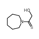 CAS 登录号：42945-70-0， 1-(1-氮杂环庚基)-2-羟基乙烷硫酮