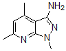 CAS#: 42951-66-6, 1,4,6-Trimethyl-1H-Pyrazolo[3,4-b]Pyridin-3-Amine
