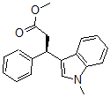 CAS 登录号：429689-18-9， (betaR)-1-甲基-beta-苯基-1H-吲哚-3-丙酸甲酯