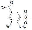 CAS 登录号：43002-00-2， 2-溴-6-(甲磺酰基)-4-硝基苯胺