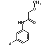 CAS#: 430463-83-5, N-(3-Bromophenyl)-2-Methoxyacetamide