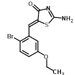 CAS#: 430464-20-3, (5Z)-2-Amino-5-(2-Bromo-5-Ethoxybenzylidene)-1,3-Thiazol-4(5H)-One