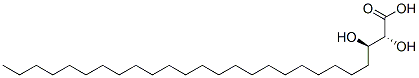 CAS 登录号：43054-35-9， (2R,3R)-2,3-二羟基二十六烷酸