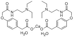 CAS#: 43060-56-6, 4-(2-((2-(Diethylamino)Ethyl)Amino)-2-Oxoethoxy)Benzeneacetic Acid Calcium Salt Dihydrate