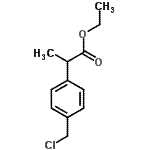CAS#: 43153-03-3, Ethyl 2-[4-(Chloromethyl)Phenyl]Propanoate