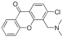 CAS#: 43159-86-0, 3-Chloro-4-[(Dimethylamino)Methyl]-9H-Xanthen-9-One