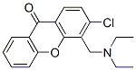 CAS#: 43159-87-1, 3-Chloro-4-[(Diethylamino)Methyl]-9H-Xanthen-9-One