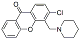 CAS#: 43159-88-2, 3-Chloro-4-(Piperidinomethyl)-9H-Xanthen-9-One