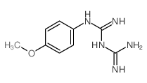 CAS#: 43191-41-9, 1-(Diaminomethylene)-2-(4-methoxyphenyl)guanidine