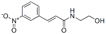 CAS 登录号：43196-14-1， N-(2-羟基乙基)-3-(3-硝基苯基)-2-丙烯酰胺