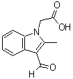 CAS 登录号：432001-45-1， (3-甲酰基-2-甲基-1H-吲哚-1-基)乙酸