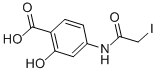CAS 登录号：4323-00-6， 4-碘乙酰氨基水杨酸