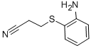 CAS 登录号：4327-52-0， 3-[(2-氨基苯基)硫代]丙腈