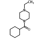 CAS#: 433238-47-2, Cyclohexyl(4-Ethyl-1-Piperazinyl)Methanone