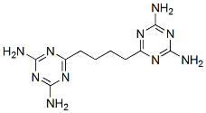 CAS 登录号：4341-27-9， 6,6'-(丁烷-1,4-二基)二(1,3,5-三嗪-2,4-二胺)