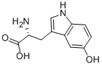 CAS 登录号：4350-07-6， D-2-氨基-3-(5-羟基吲哚基)丙酸