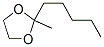 CAS 登录号：4352-95-8， 2-甲基-2-戊基-1,3-二氧戊环
