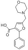 CAS 登录号：435341-95-0， 5-吗啉-4-基甲基-2-苯基-呋喃-3-羧酸