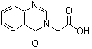 CAS 登录号：435345-19-0， 2-(4-氧代-3(4H)-喹唑啉基)丙酸
