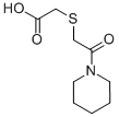 CAS 登录号：436087-13-7， (2-氧代-2-哌啶-1-基-乙基巯基)-乙酸