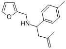 CAS#: 436087-19-3, Furan-2-Ylmethyl-(3-Methyl-1-p-Tolyl-But-3-Enyl)-Amine