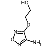 CAS 登录号：436088-28-7， 2-[(4-氨基-1,2,5-恶二唑-3-基)氧基]乙醇