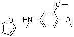 CAS 登录号：436088-80-1， N-(3,4-二甲氧基苯基)-2-呋喃甲胺