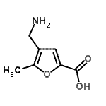CAS 登录号：436088-95-8， 4-(氨基甲基)-5-甲基-2-糠酸