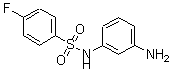 CAS 登录号：436089-66-6， N-(3-氨基苯基)-4-氟-苯磺酰胺