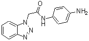 CAS 登录号：436090-04-9， N-(4-氨基苯基)-2-(1H-苯并三唑-1-基)乙酰胺