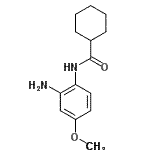 CAS 登录号：436090-28-7， N-(2-氨基-4-甲氧基苯基)环己烷甲酰胺