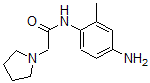 CAS#: 436090-52-7, N-(4-Amino-2-Methylphenyl)-1-Pyrrolidineacetamide