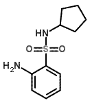 CAS#: 436095-45-3, 2-Amino-N-Cyclopentylbenzenesulfonamide