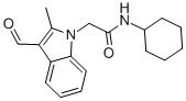 CAS#: 436096-87-6, N-Cyclohexyl-2-(3-Formyl-2-Methyl-Indol-1-Yl)-Acetamide