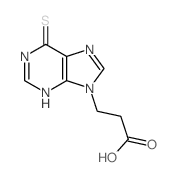 CAS#: 4367-64-0, 3-(6-Sulfanylidene-3H-Purin-9-Yl)Propanoic Acid