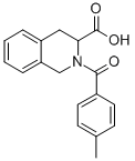CAS 登录号：436811-20-0， 2-(4-甲基-苯甲酰基)-1,2,3,4-四氢-异喹啉-3-羧酸