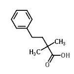 CAS 登录号：4374-44-1， 2,2-二甲基-4-苯基丁酸